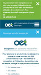Mobile Screenshot of oet.fr